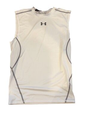 Under Armour White Tank Top | Size Large